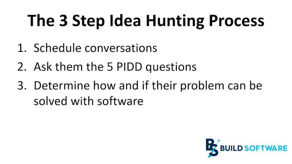 3 steps idea hunting