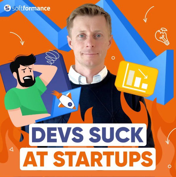 Why software engineers suck at startups or how I failed 8 times at SaaS products?