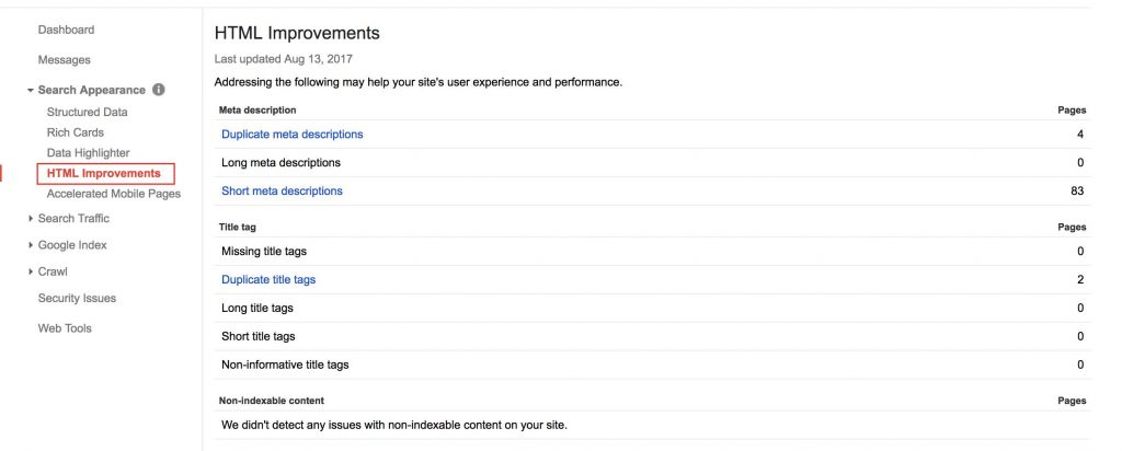 Google Webmaster Tools