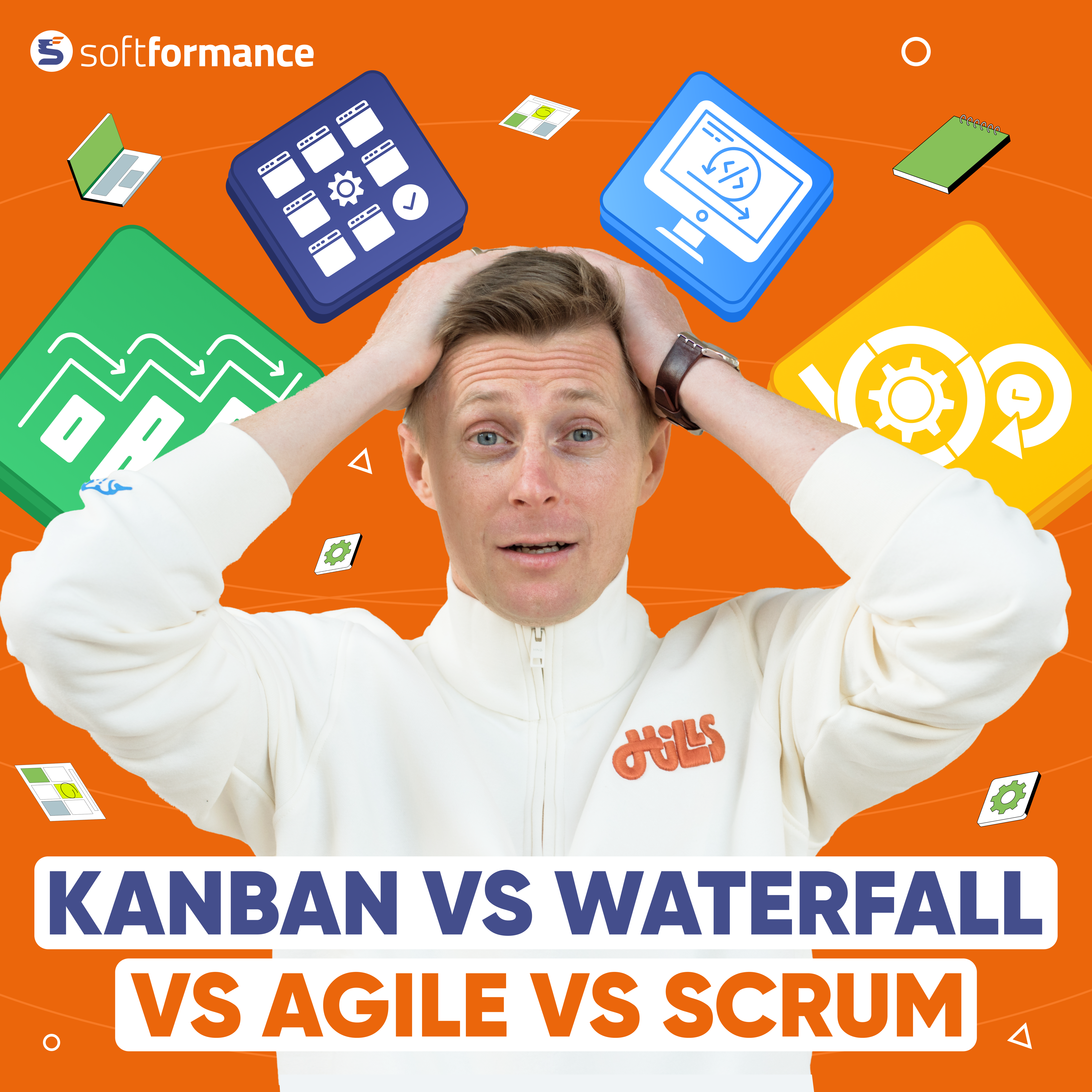 Watefall vs. Agile vs. Scrum vs. Kanban